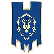 World of Warcraft Alliance War Flag Replica