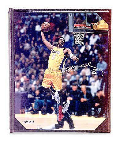 Kobe Bryant Signed Lakers "Tomahawk Slam" Photo