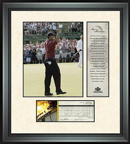 PGA Tiger Woods Framed Photo - 2002 Masters