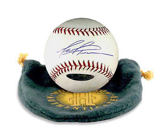Mark Prior Signed Baseball