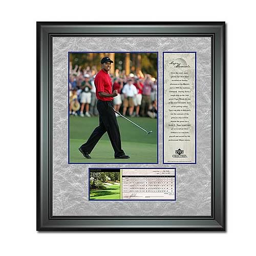 PGA Tiger Woods Framed Photo - 2005 Masters