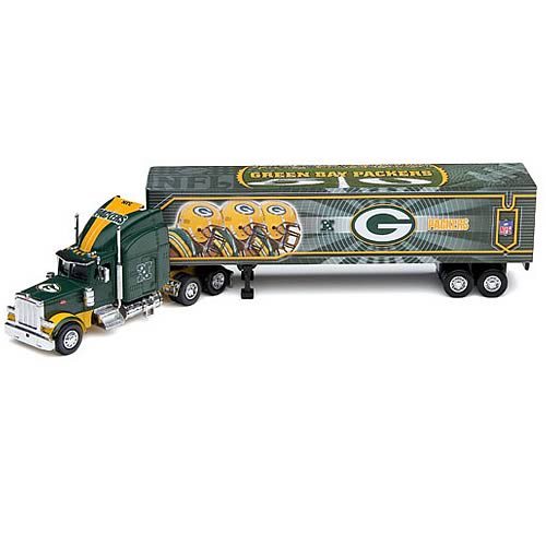 Green Bay Packers NFL Peterbilt Tractor Trailer