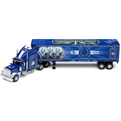 Indianapolis Colts NFL Peterbilt Tractor Trailer