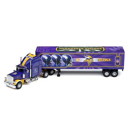 Minnesota Vikings NFL Peterbilt Tractor Trailer