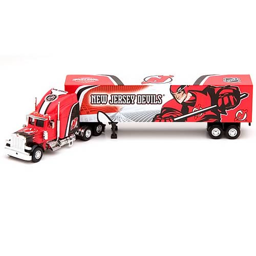 New Jersey Devils NHL Peterbilt Tractor-Trailer