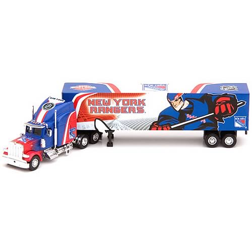 New York Rangers NHL Peterbilt Tractor-Trailer