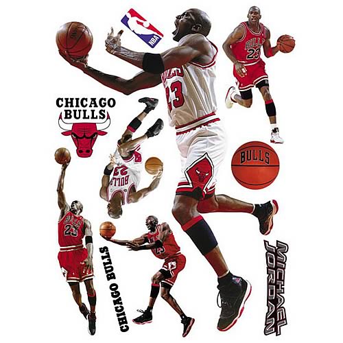 Michael Jordan NBA Wall Stars