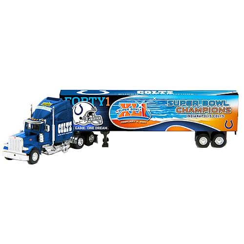 Indianapolis Colts Super Bowl XLI Peterbilt Tractor-Trailer