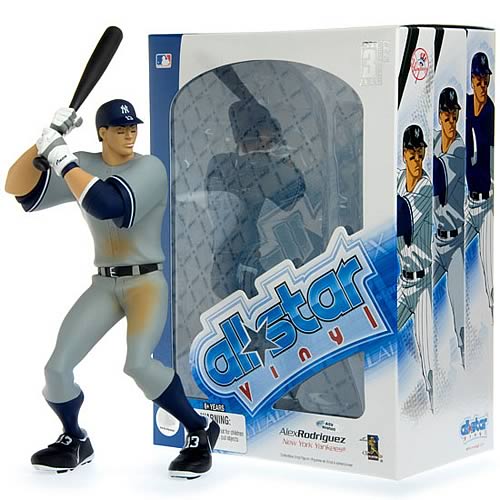 MLB All-Star Alex Rodriguez (Road Jersey) Vinyl Figure
