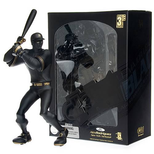 MLB All-Star Alex Rodriguez (Black Edition) Vinyl Figure