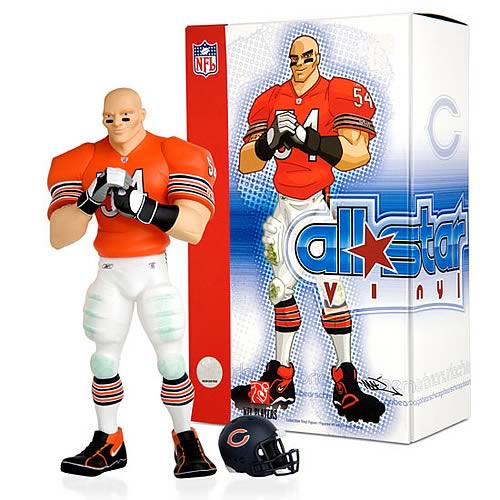 NFL All-Star Brian Urlacher (Alternate Jersey) Vinyl Statue