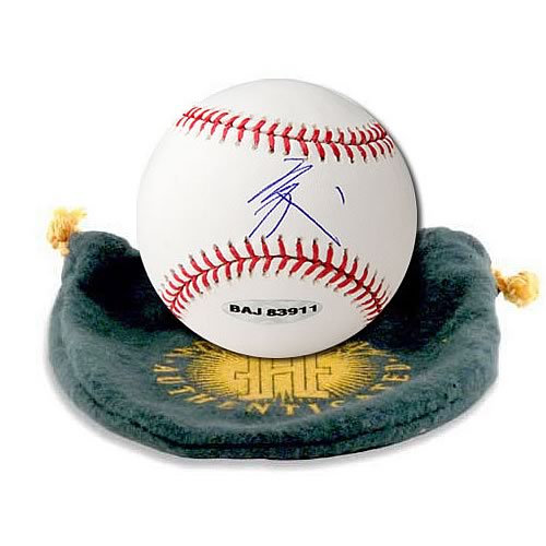 Kei Igawa Kanji Signed Baseball