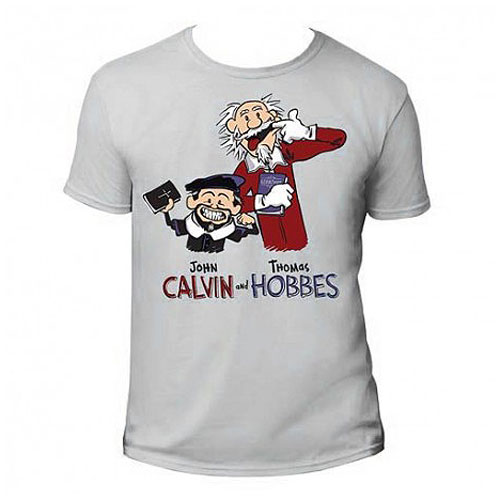 John Calvin and Thomas Hobbes T-Shirt