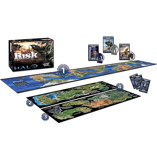 Halo Legendary Edition Risk Board Game