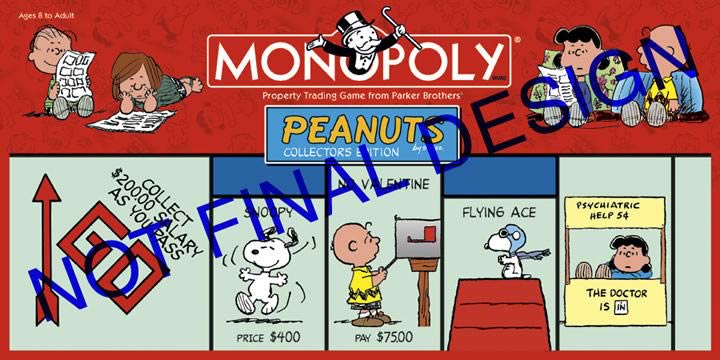 Peanuts Monopoly