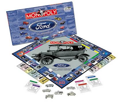 Ford 100th Anniv. Monopoly