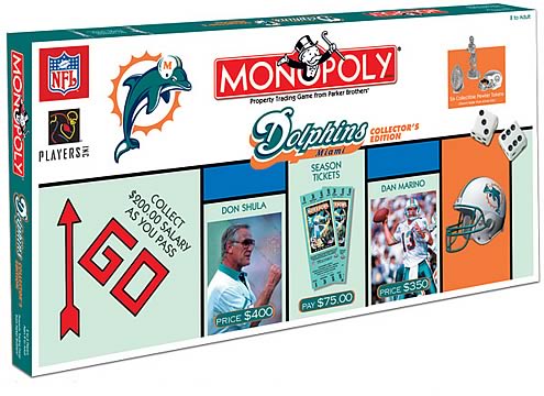 Miami Dolphins Monopoly