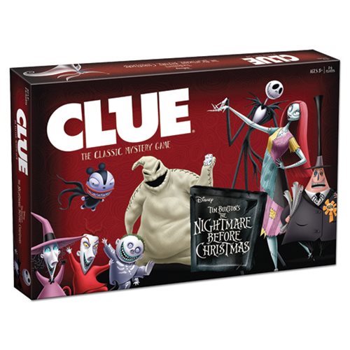 Tim Burton's The Nightmare Before Christmas Clue, Not Mint