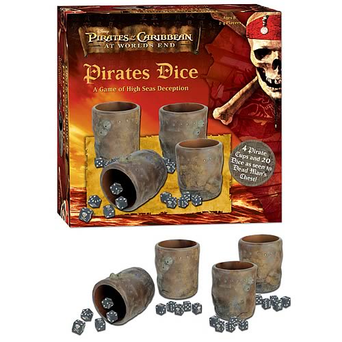 Pirates of the Caribbean 3 Dice