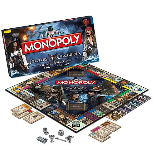 POTC On Stranger Tides Collector's Edition Monopol, Not Mint
