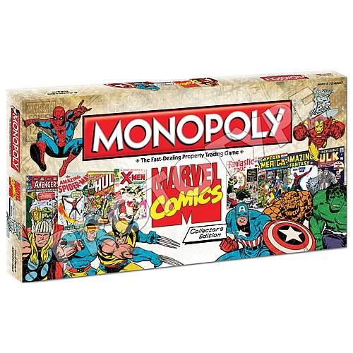 Marvel Comics Collector's Edition Monopoly Board Game