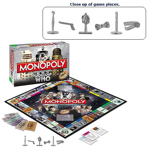 Doctor Who Collector's Edition Monopoly Board Game