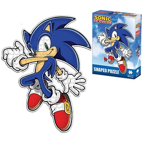 Sonic the Hedgehog Shaped Collector's Puzzle