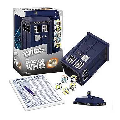 Doctor Who Yahtzee 50th Anniversary Collector's Edition Game
