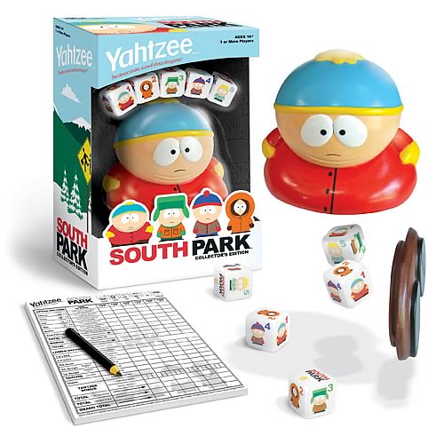 South Park Collector's Edition Yahtzee Dice Game