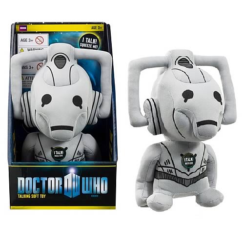 Doctor Who Cyberman Medium Sized Talking Plush