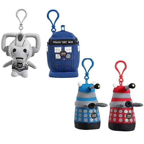 Doctor Who Mini Talking Plush Wave 1 Case