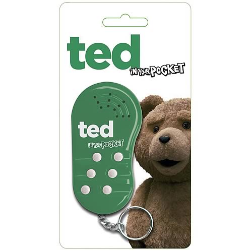 Ted In Your Pocket Voice Key Chain