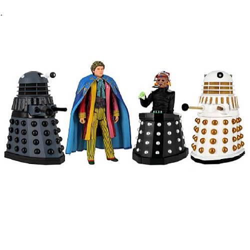 Doctor Who Revelation of the Daleks Action Figure Set