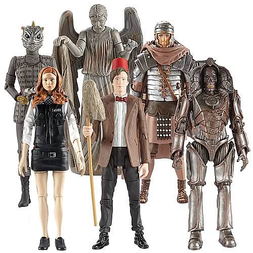 Doctor Who Pandorica Figures Build a Pandorica Cube Case