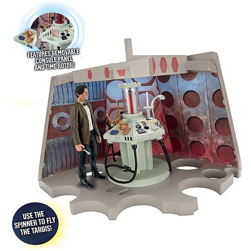 Doctor Who Junk TARDIS Console Playset