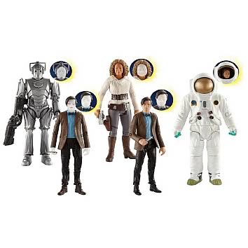 Doctor Who Eleventh Doctor Wave 8 Action Figures Set