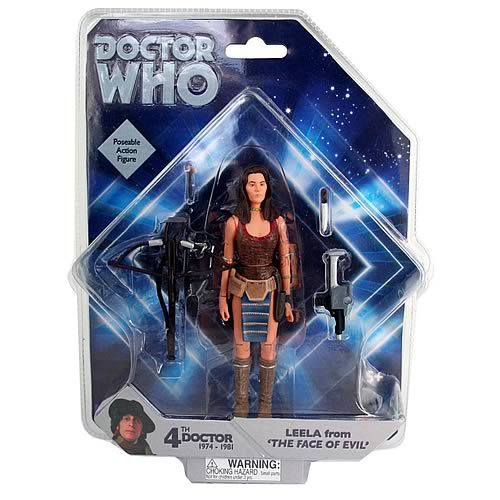 Doctor Who Leela Figure with Accessories SDCC 2011 Exclusive