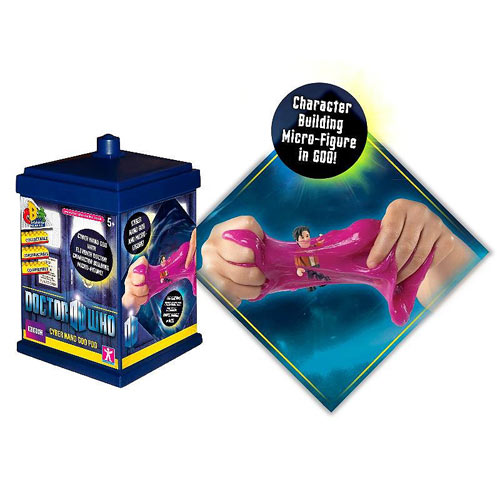 Doctor Who TARDIS Cyber Nano Goo Pod with Micro-Figure