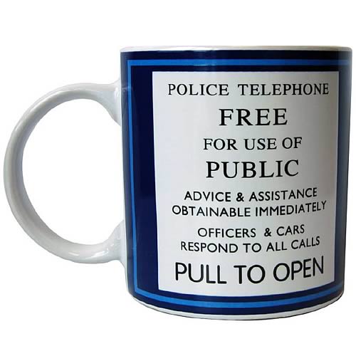 Doctor Who Tardis Mug