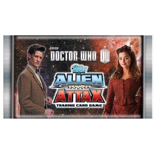 Doctor Who Alien Attax Trading Card Game Display Box