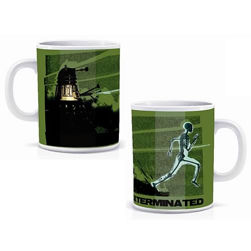 Doctor Who Heat Changing Skeleton Mug