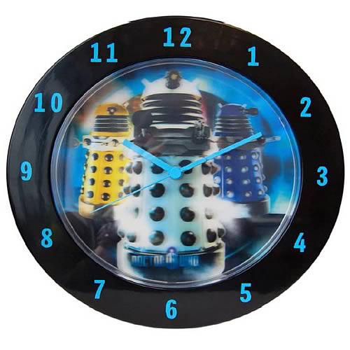 Doctor Who Dalek Wall Clock