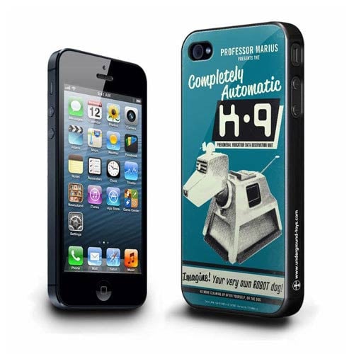 Doctor Who K-9 Retro Advertisement iPhone 5 Hard Cover