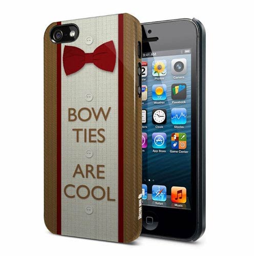 Doctor Who Bow Ties Are Cool iPhone 5 and 5S Hard Cover