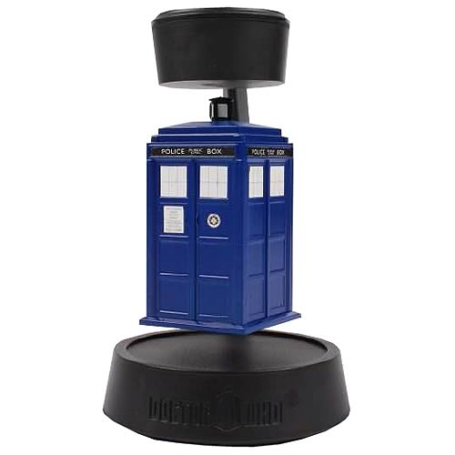 Doctor Who Levitating Time Lords Spinning TARDIS