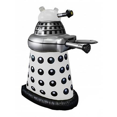 Doctor Who Small Inflatable White Dalek