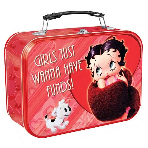 Betty Boop Girls Just Wanna Have Funds Lunch Box