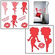 Betty Boop Wall Decal Set