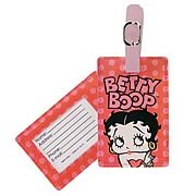 Betty Boop Luggage Tag
