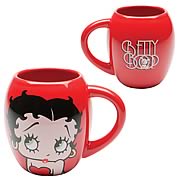 Betty Boop Red Mug